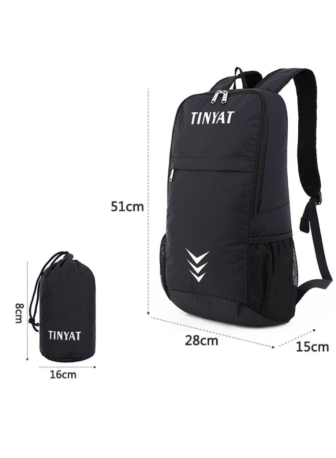 TINYAT Lightweight Waterproof Backpack – Compact Foldable Daypack for Travel & Daily Use - Image 5